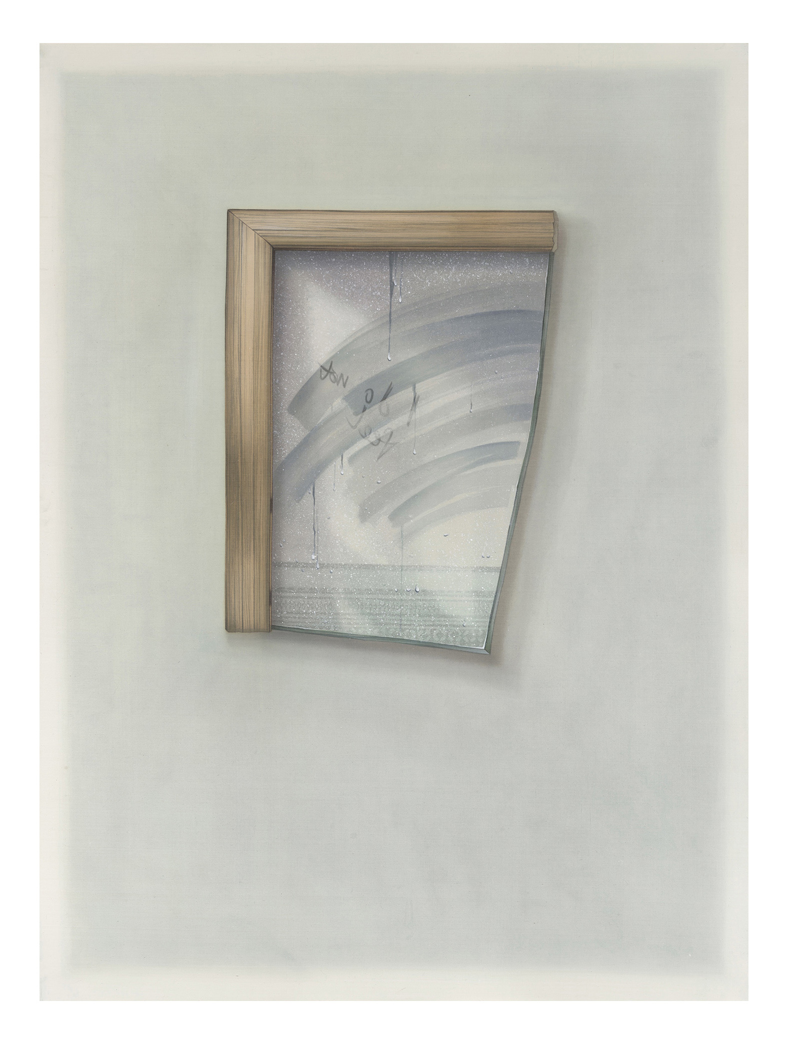 賴靜《悄無聲 Silent》絹本設色 Color on silk 58X79 cm 2019