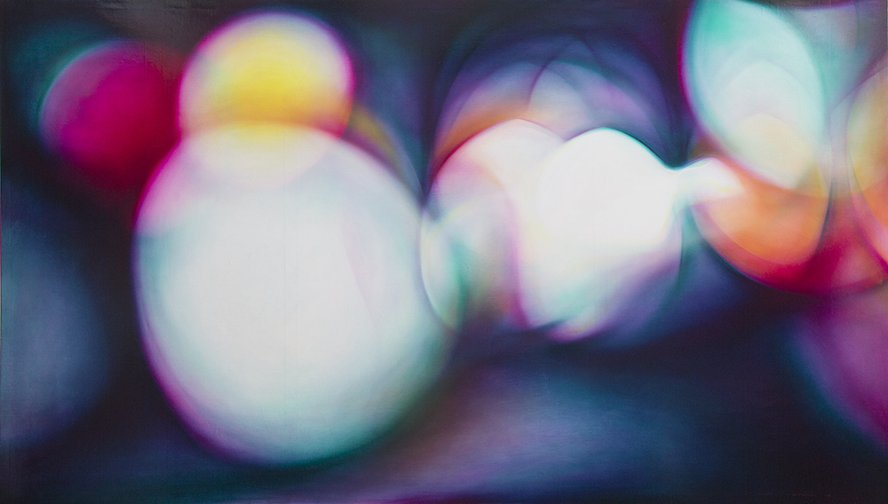 光抽象7 Light-Abstract 7 油彩/畫布 Oil on canvas 160x260 cm 2018
