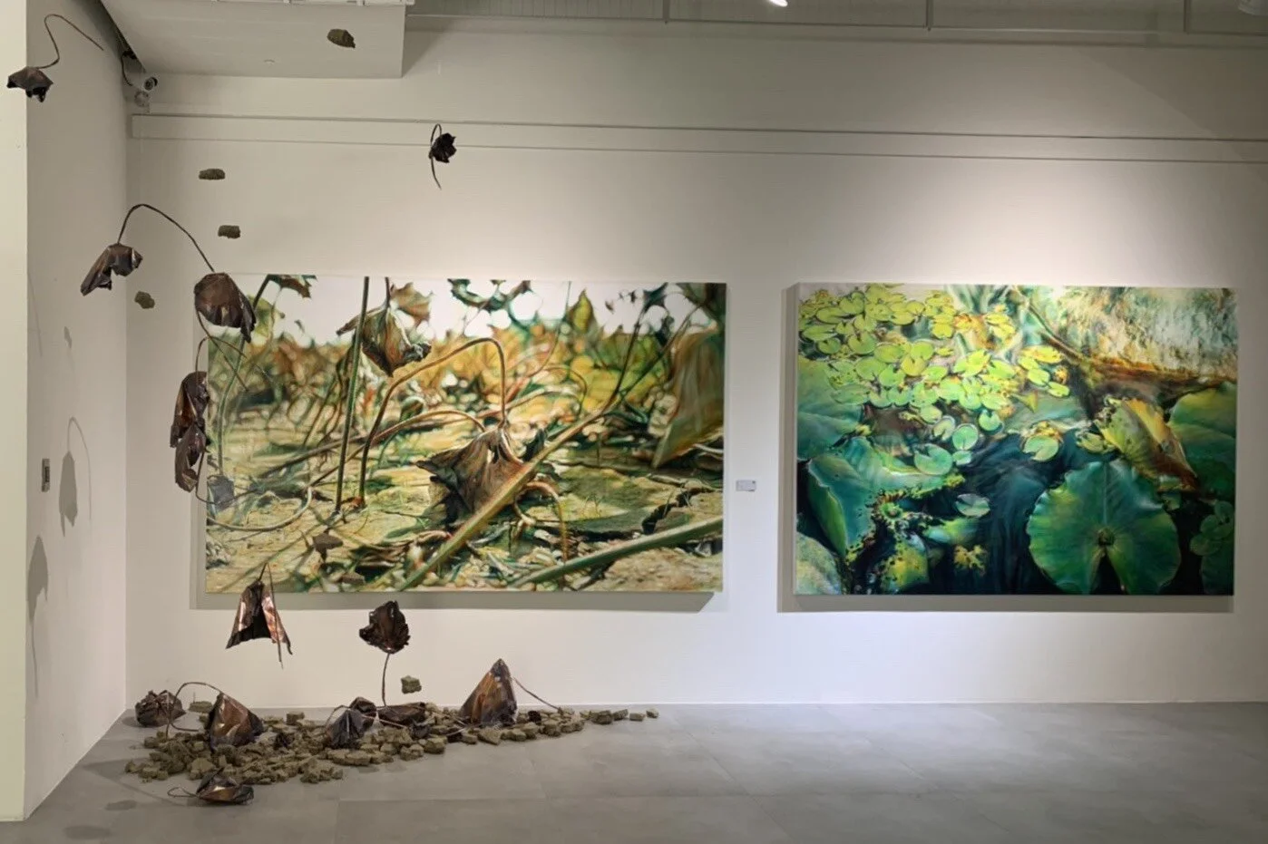 耘非凡美術館《光色合一再辯證》展場實紀