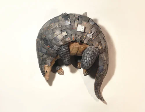 寒城暖光 樟木、壓克力上色 17*33*40cm 2018
