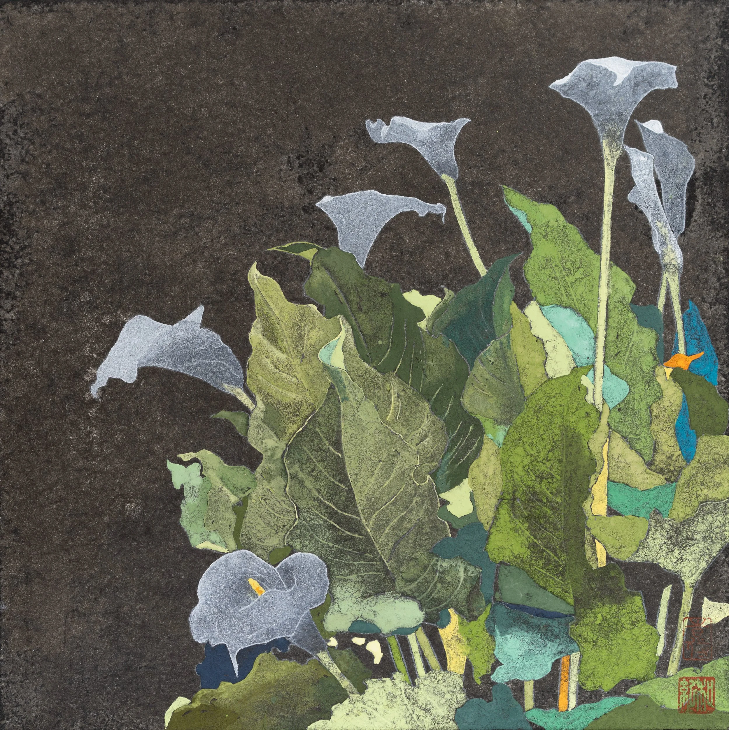 8- 水口和紀　Calla lily 30×30cm 2024.jpg