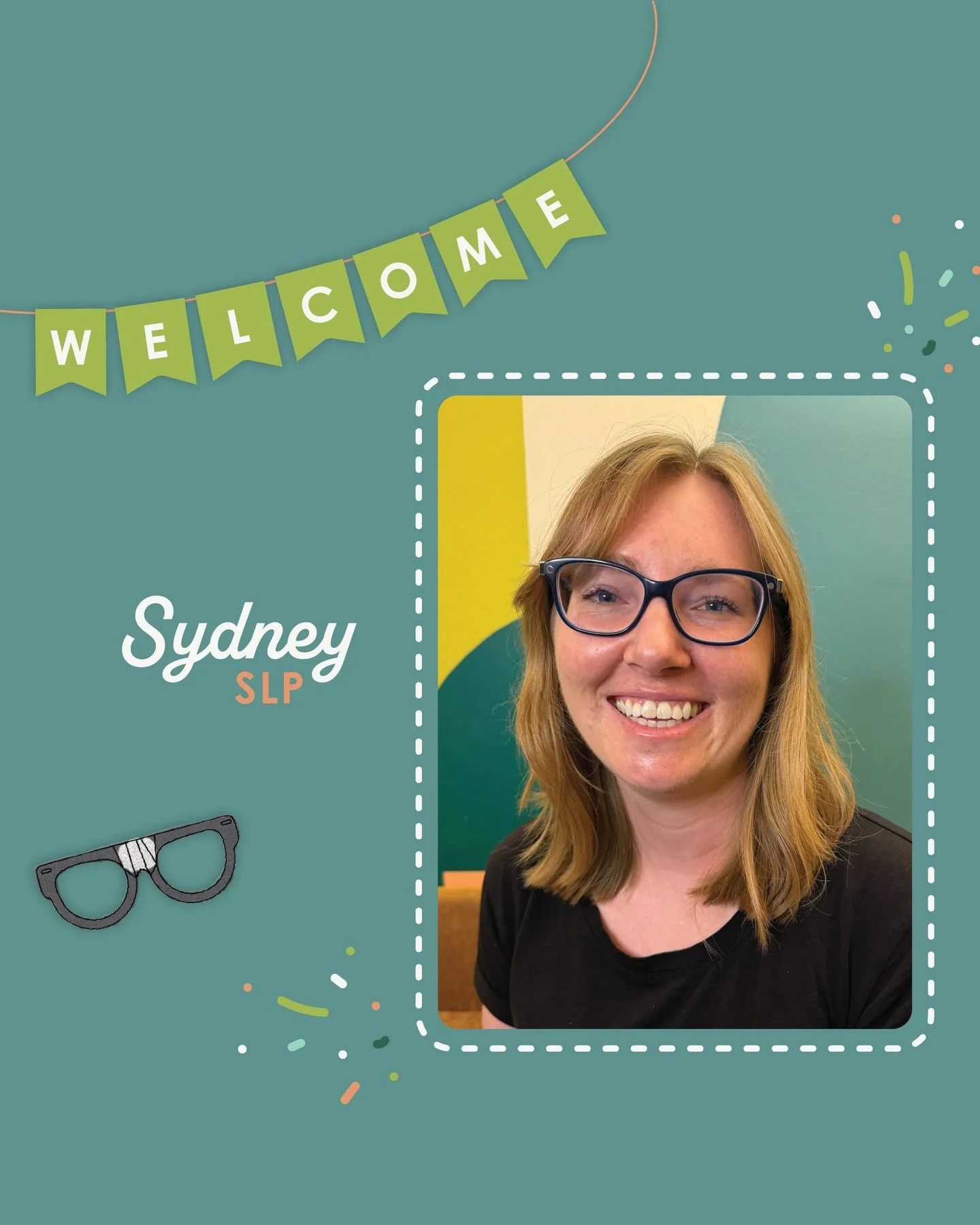Please help us give a warm WonderLab welcome to the newest addition to our team! Sydney, SLP, we are so happy you have joined us!🤓💚