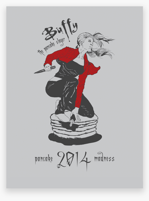 SUNY Purchase 2014 Pancake Madness Shirt