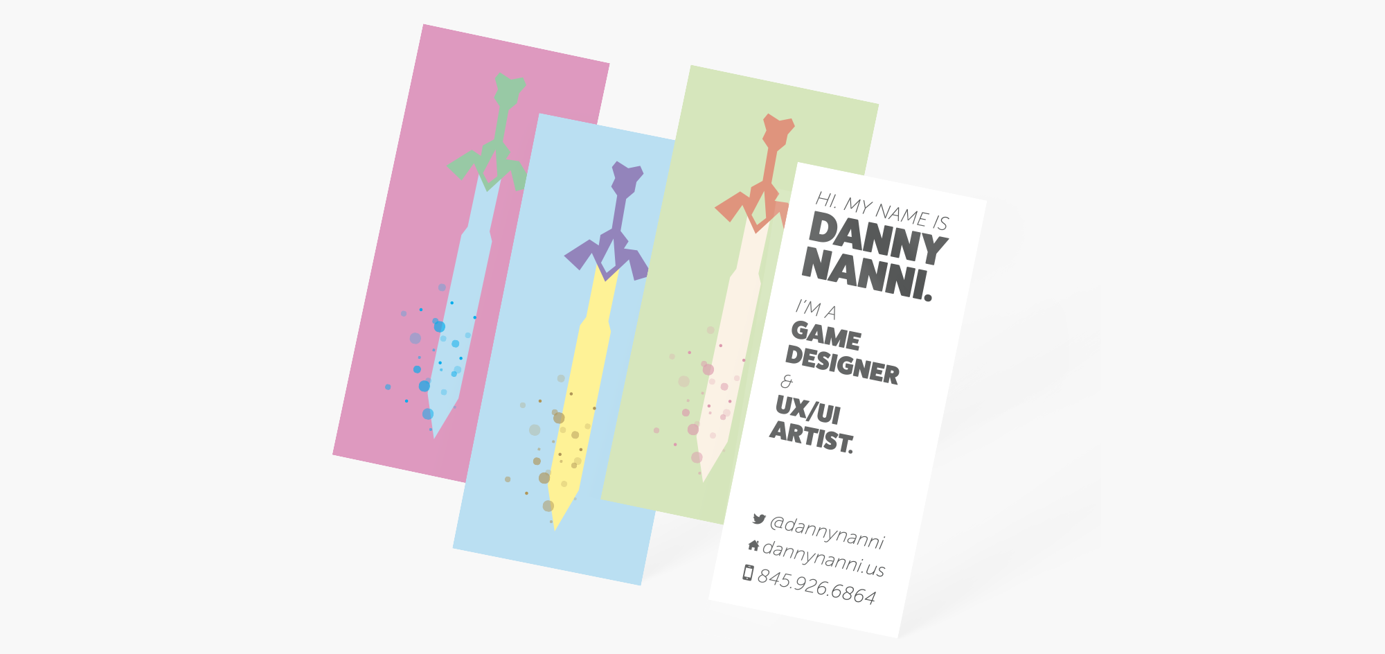 Personal Mini Business Cards