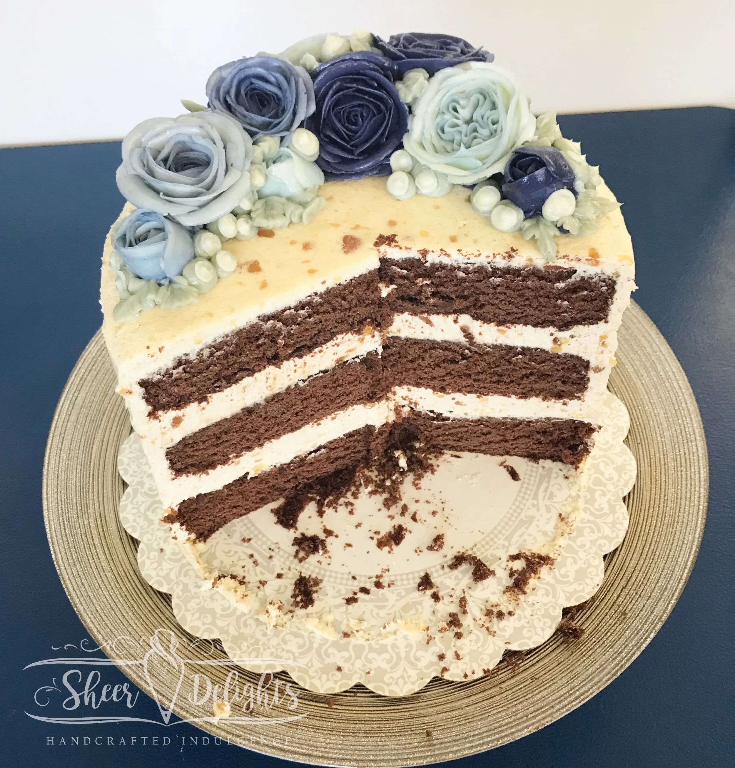 3D Korean Buttercream Chocolate Guava Cake