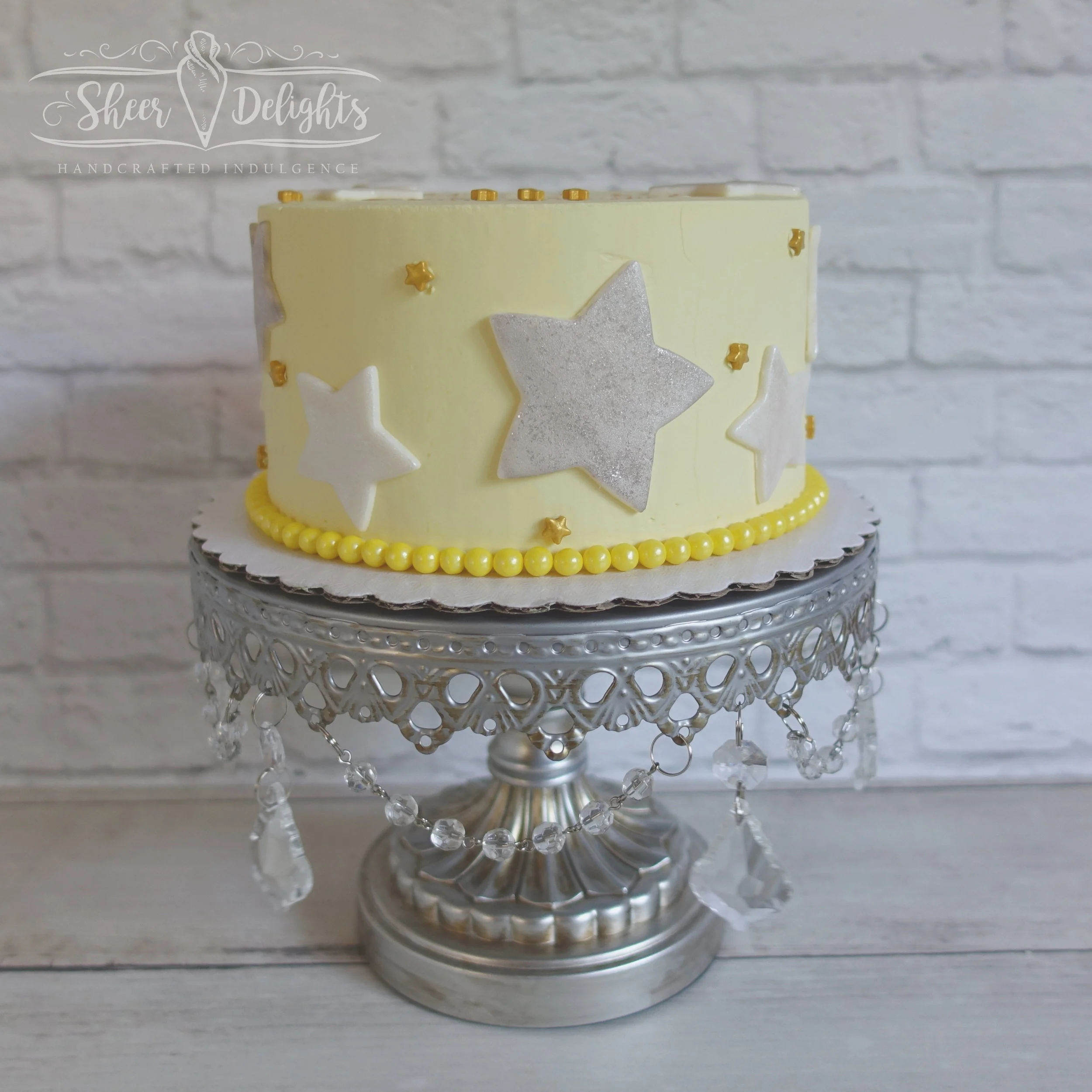 Yellow Star Cake