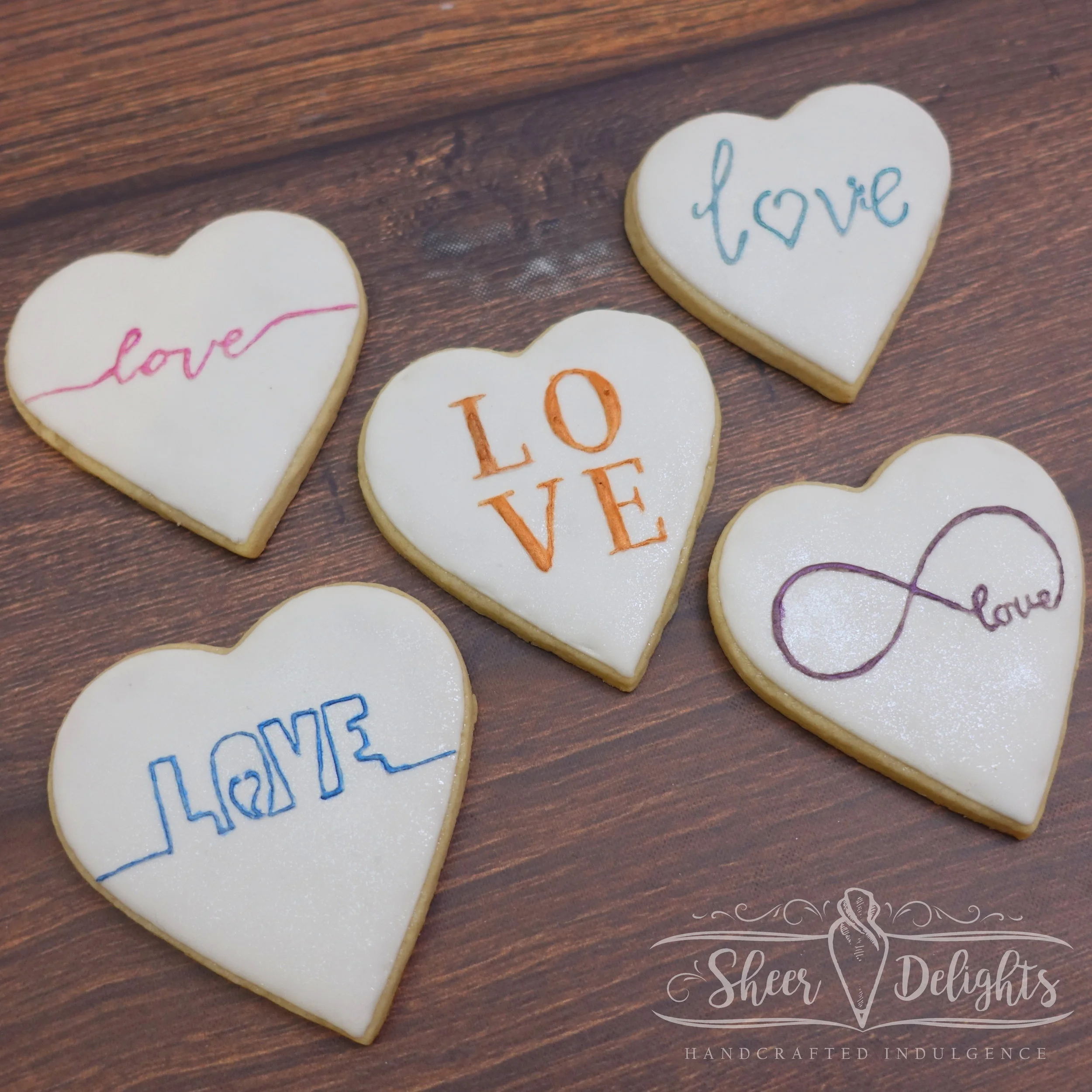 Love Heart Cookies