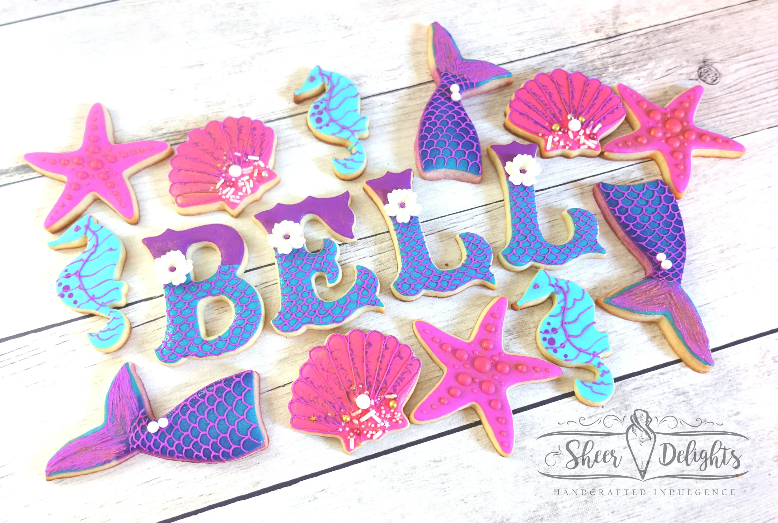 Under The Sea Mermaid Cookies