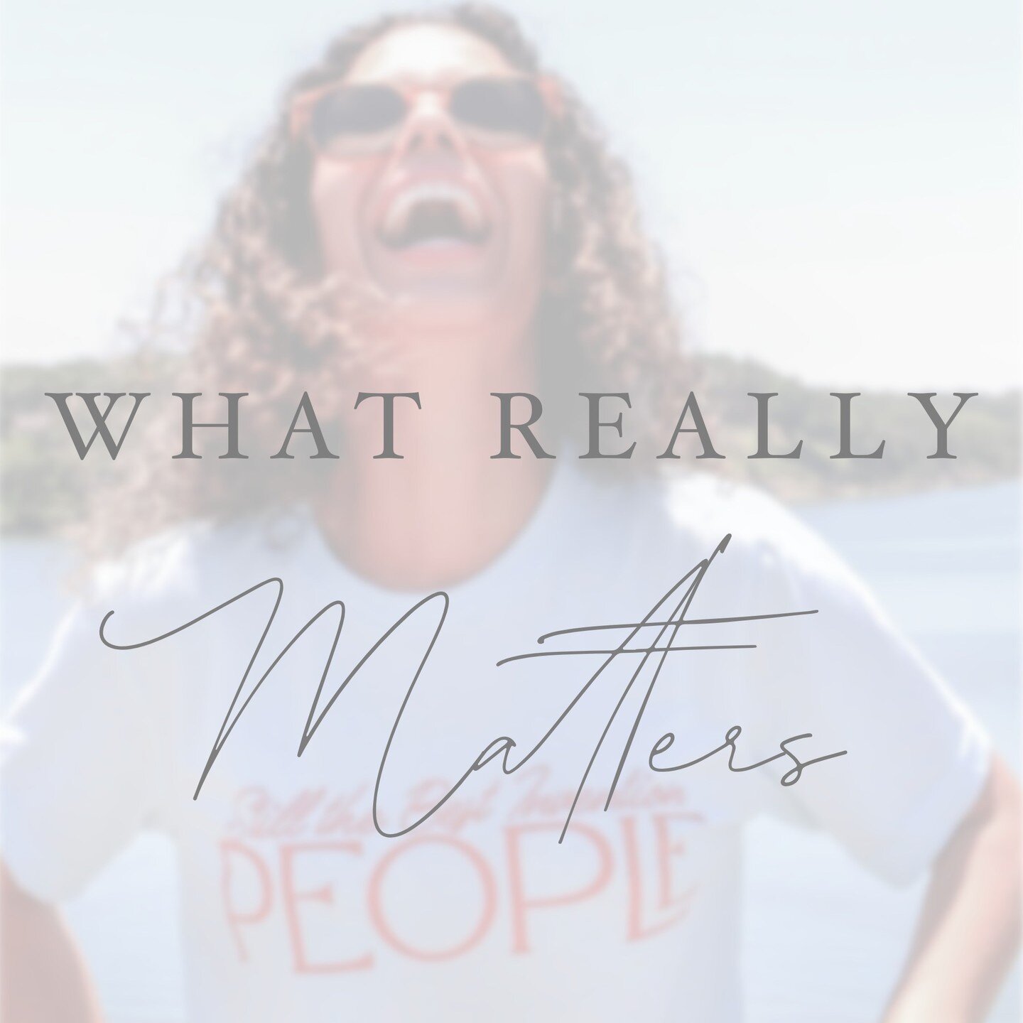 What Really Matters - On Friendship &amp; Loneliness 12 Months of Digital Wellness #linkinbio