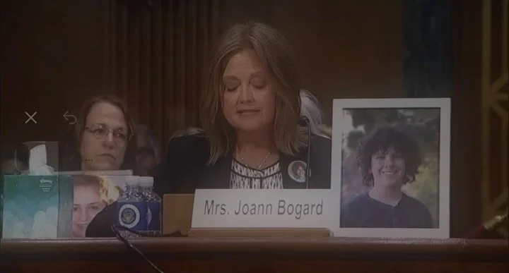 &ldquo;Parents cannot fight this alone. So when people ask, &lsquo;Where are the parents of these children?&rsquo; I can tell you the answer. We survivor parents are here, on Capitol Hill, sitting through countless Hearings and meeting with members o