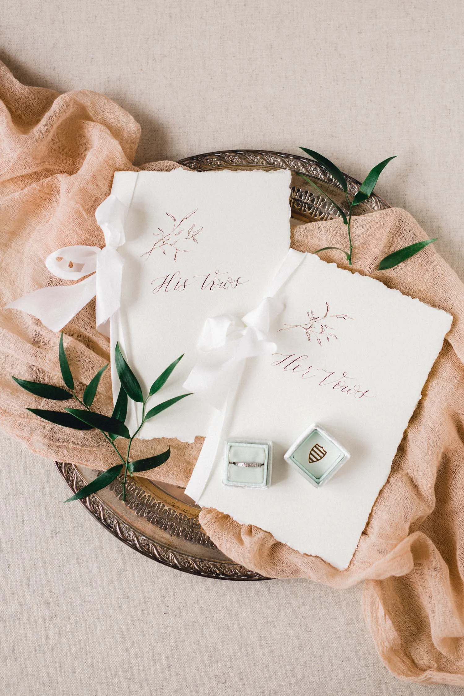 Debbie Wong Design calligrapher Jasmine Vine vow books 1.JPG