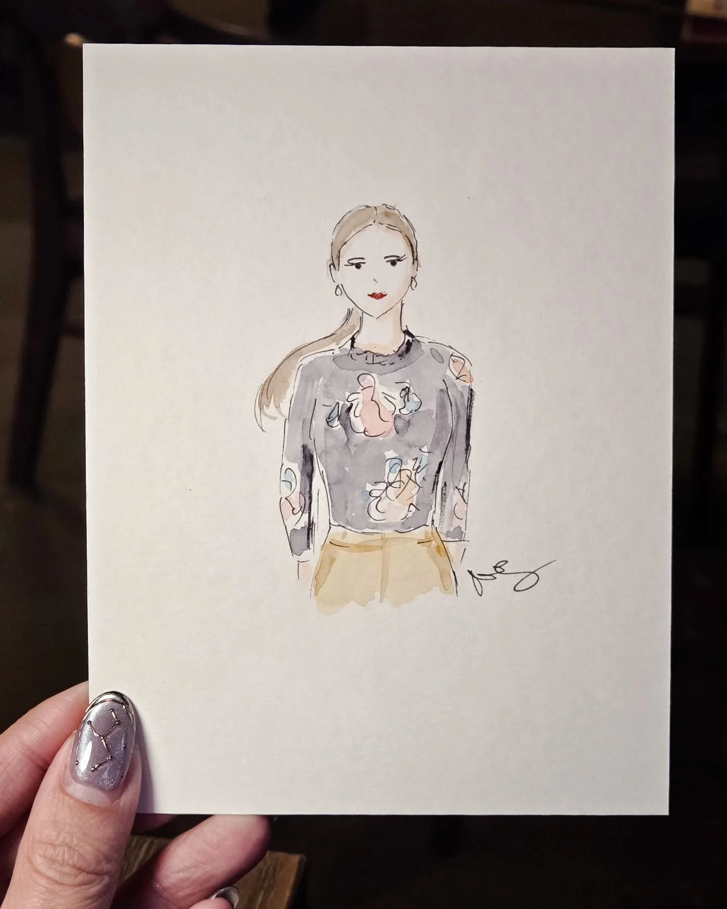 Holiday events have kicked off, and one of the year end events lately was illustrating for HLCTech. Guests started queuing up quickly when they realized capacity was limited, and had to move fast to get on the list. Thanks @thesubstancegroup for putt