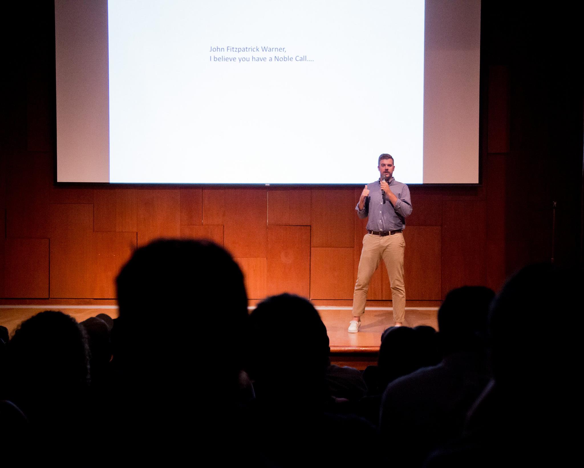 Pechacucha showcase, photo by Shea Parikh
