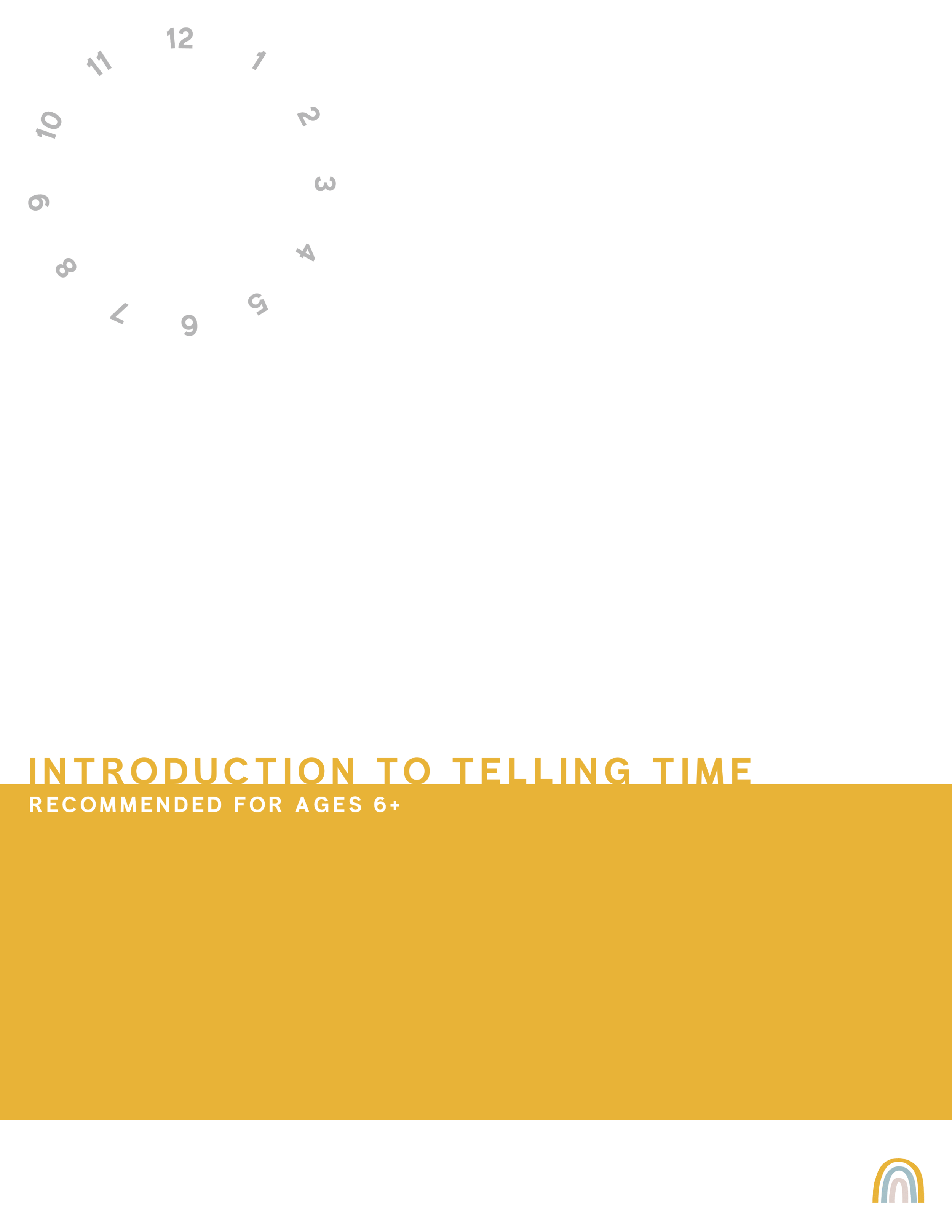 telling time printable activities diy free pancakes a children s brand