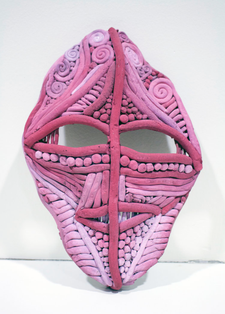 Pink mask