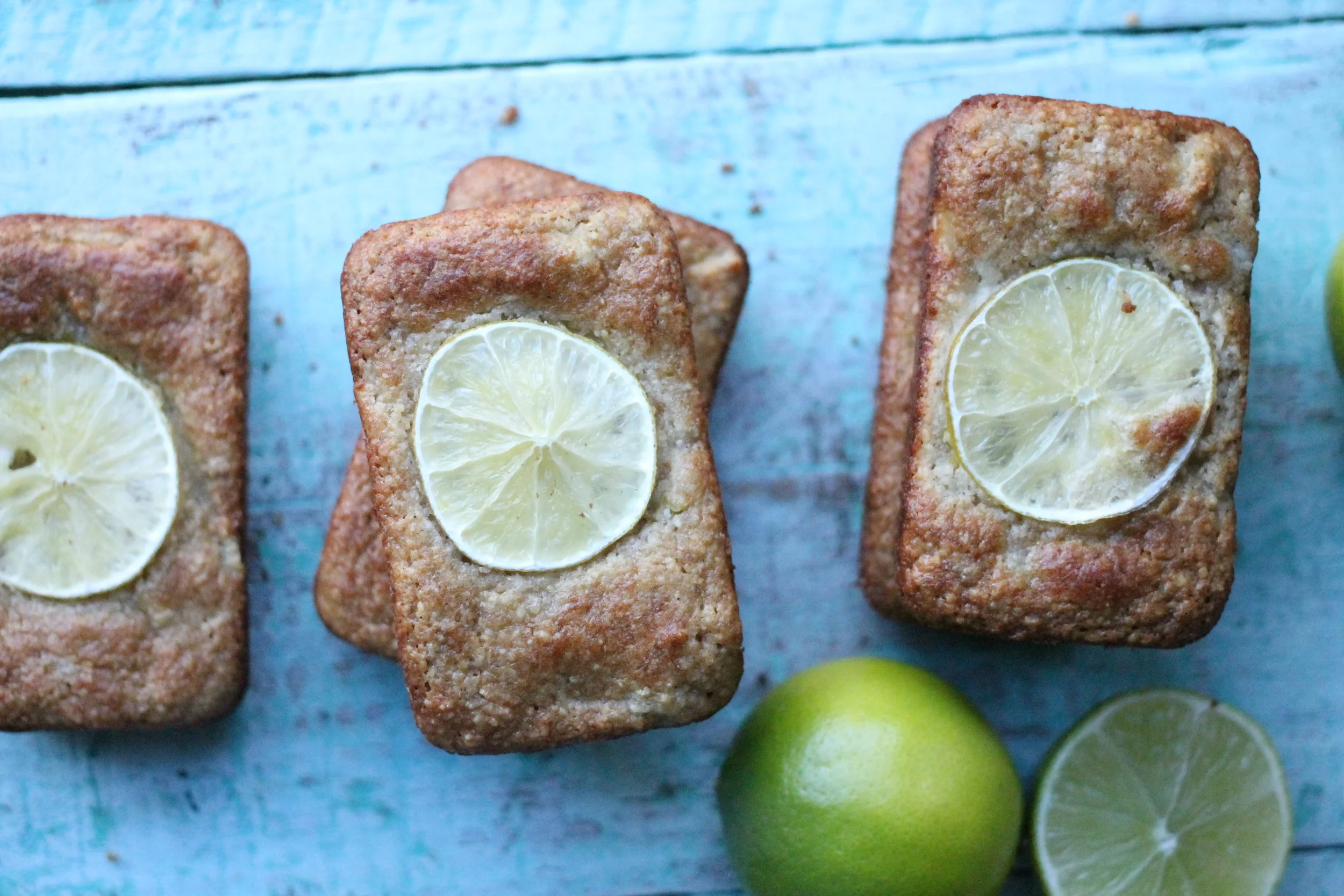 Pear + Lime Mini Loaves 