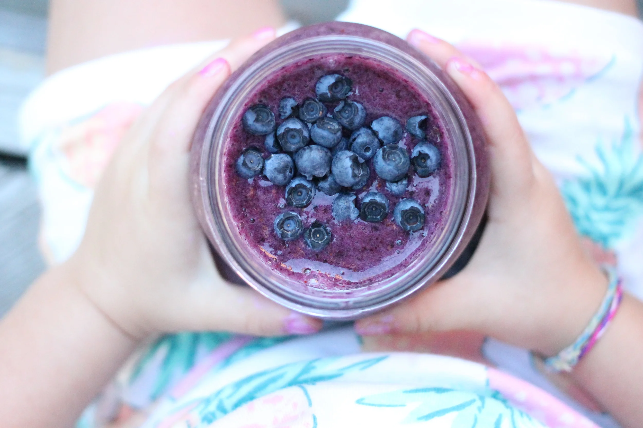 Wild Blueberry + Orange Smoothie
