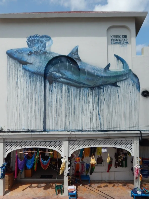 Seawalls Mural Festival 2015 - Cozumel, Mexico