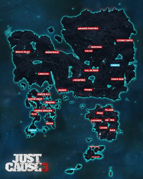JUST CAUSE 3 World Design / Level Design, image 9