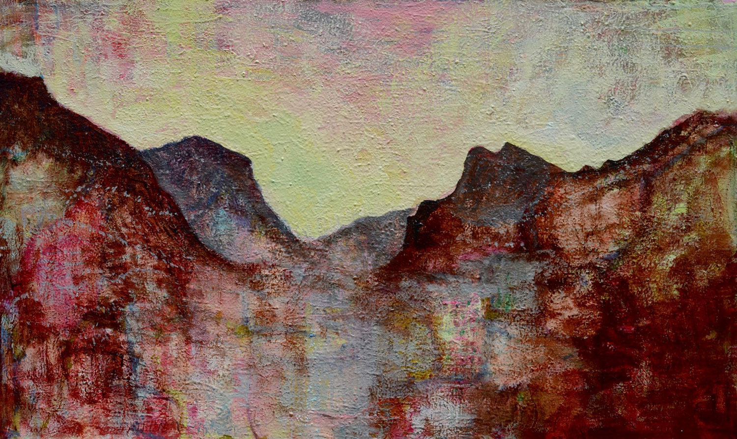 Valley Study in Red