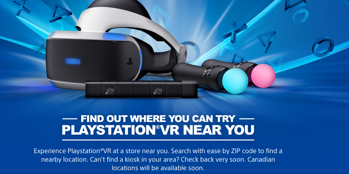 PS VR experiences (US)