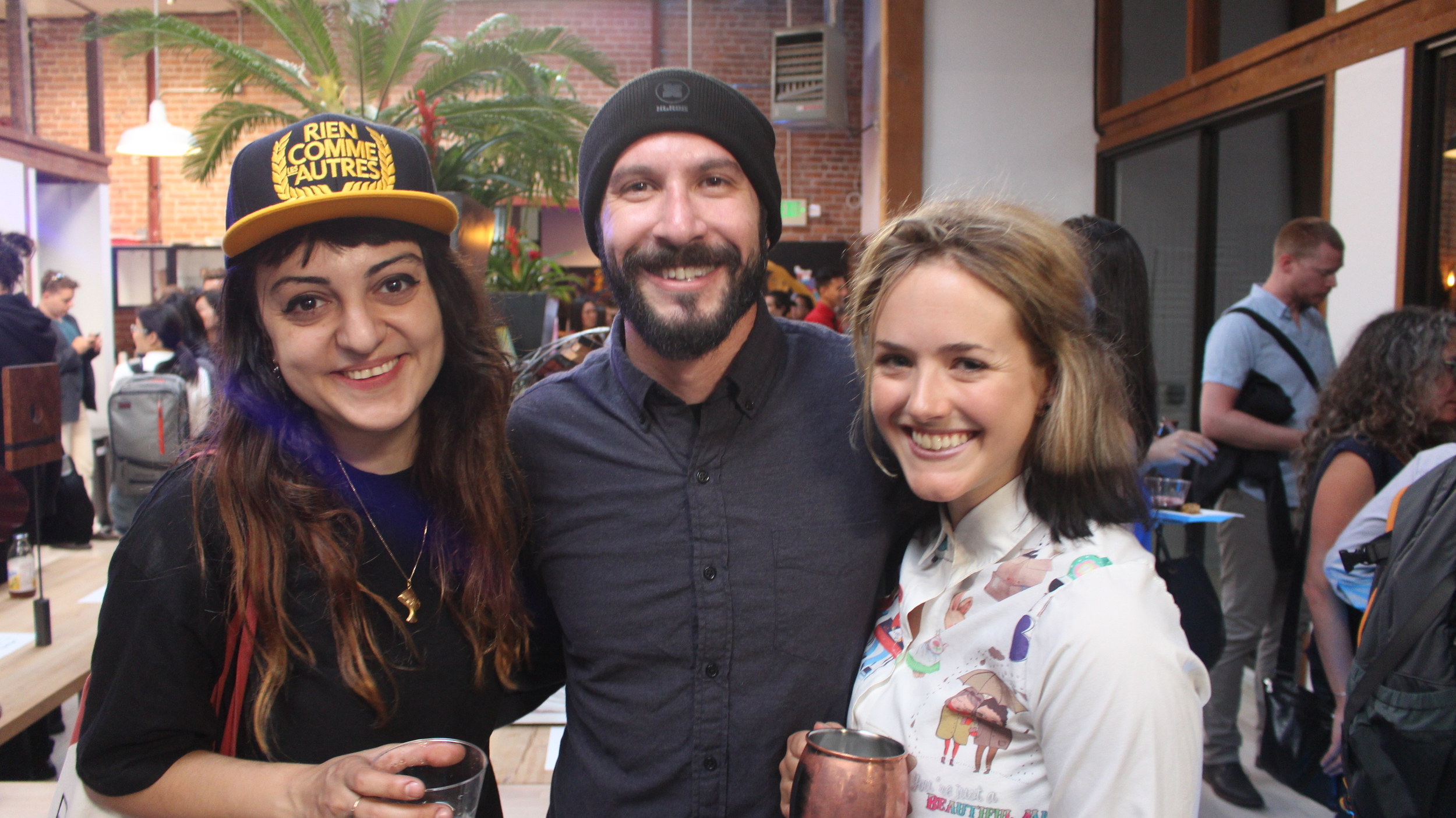 Event attendees included world renowned multimedia artist, Luska, Business Dev superstar @ SubPac, Zach Jaffe, & Co-founder at VR Weekend & Editor at Epic Magazine, Kelly Vicars.