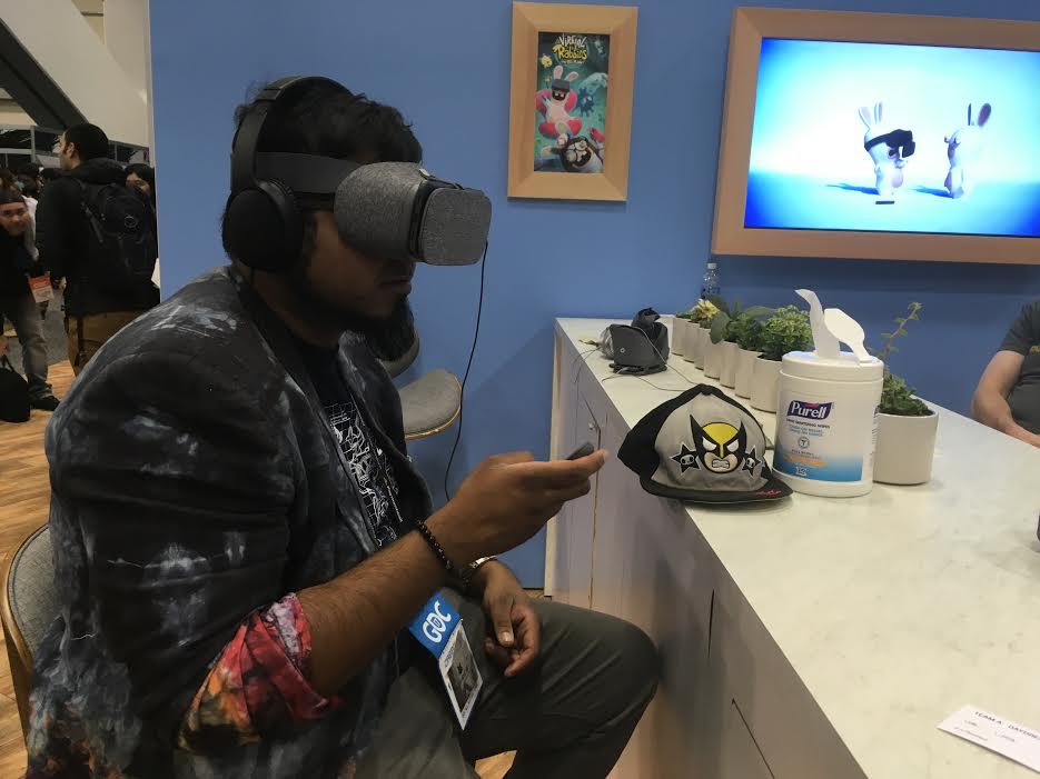 Me being really bored with the Google Daydream selections. 
