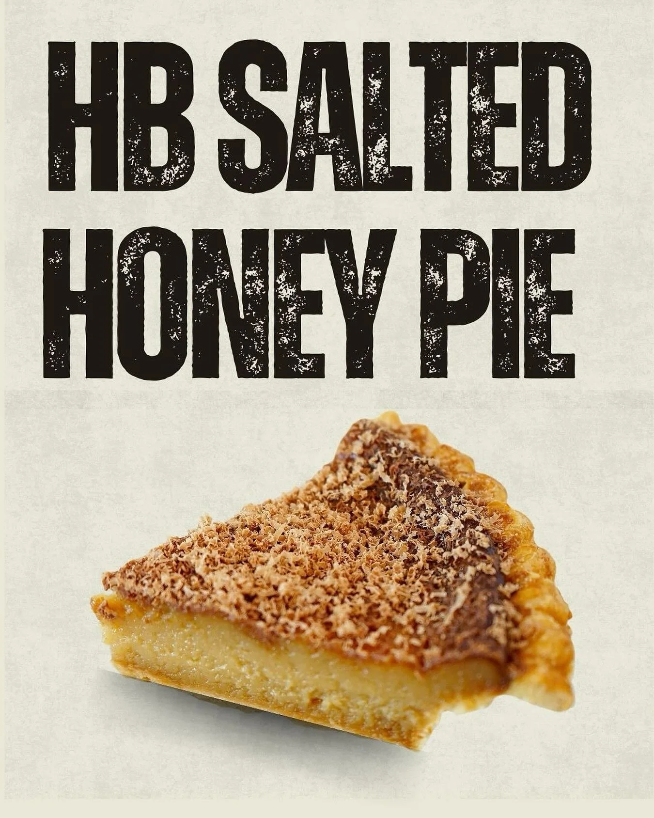 The perfect mix of sweet and salty✨ our HB Salted Honey Pie is a must-try dessert at Honeybird! #honeybirdla #pie #goodeats #sweettreat #laeats #losangeles #lacanadaflintridge #lafoodie #honey