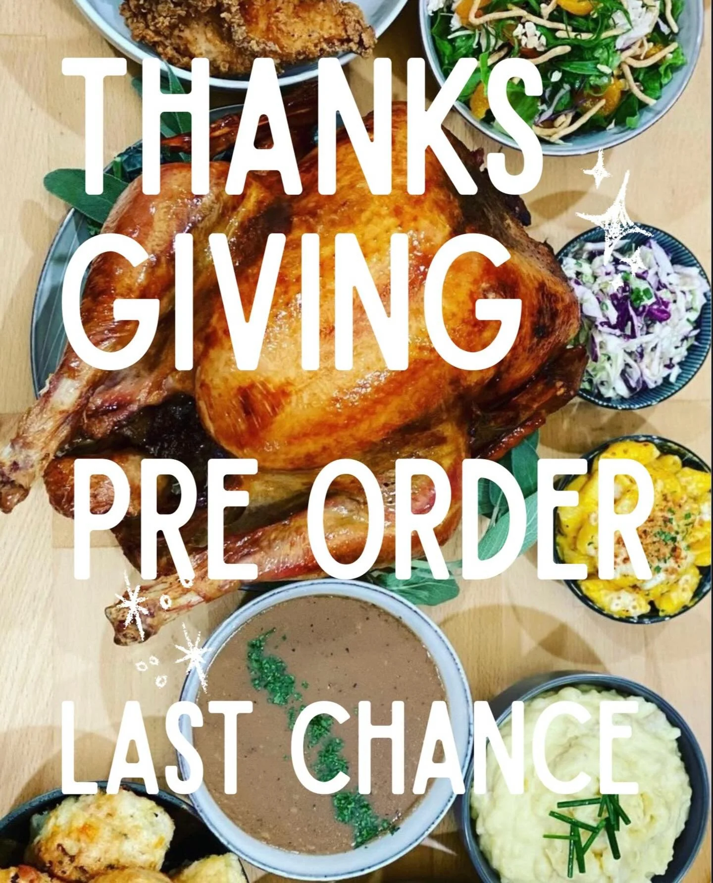Final weekend! Thanksgiving pre-orders close the end of Sunday. Lock in your feast before it&rsquo;s too late! 🤩🔒🍗🥧 #honeybirdla #alohakidsla #thanksgivingorders #lacanadaflintridge #laeats #goodeats #lafoodies #losangelesrestaurants