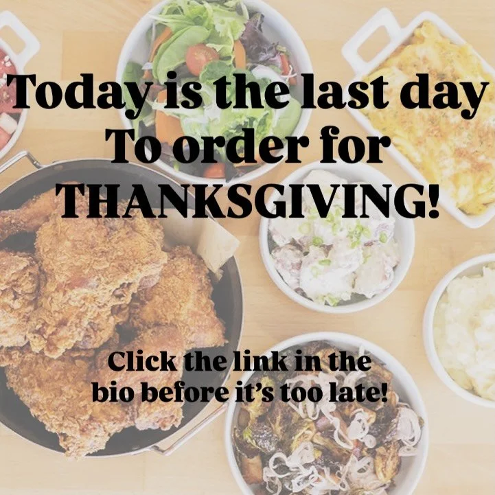 It&rsquo;s not too late! Check the link in the bio to order by TONIGHT. We got everything you need for a delicious feast with your loved ones!

#honeybirdla #alohakidsla #thanksgiving