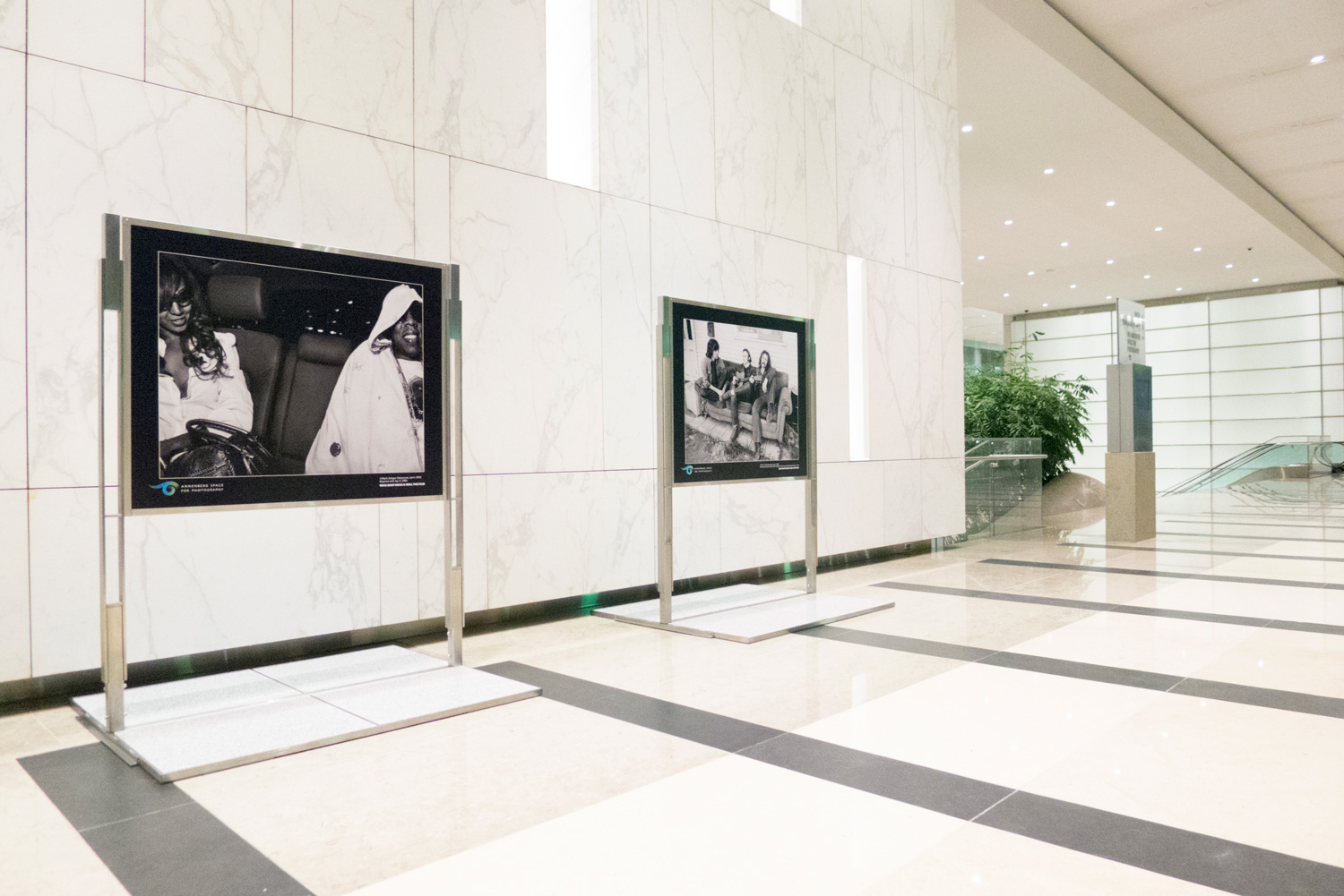 Mobile Stainless steel, granite exhibit stands