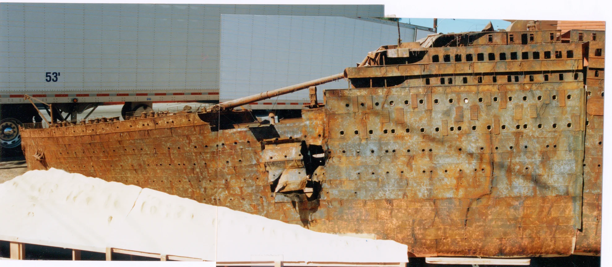 Portion of Bow section 