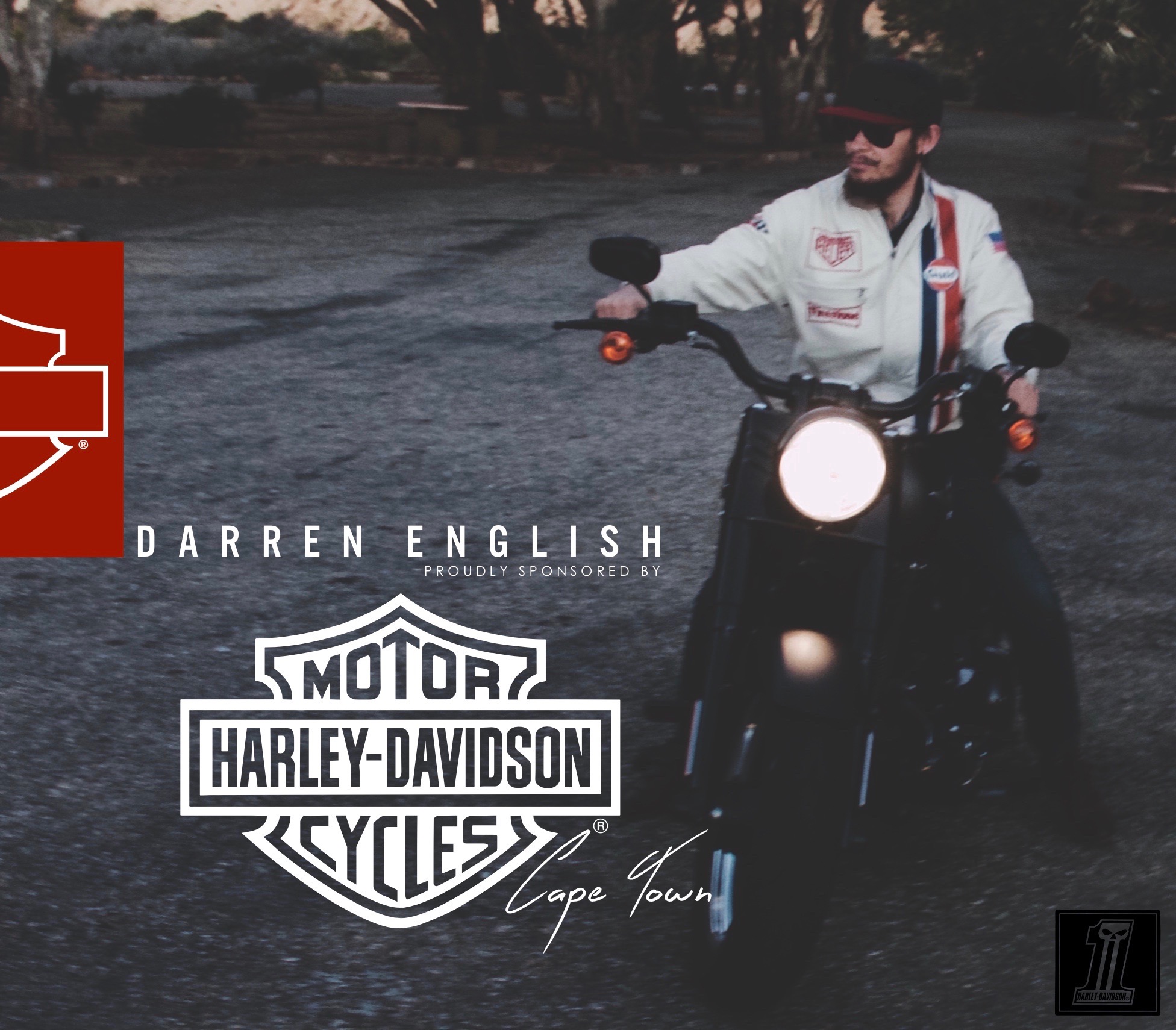 NEW SPONSORSHIP WITH HARLEY DAVIDSON® CAPE TOWN. (CAPE TOWN, SOUTH AFRICA) 2017