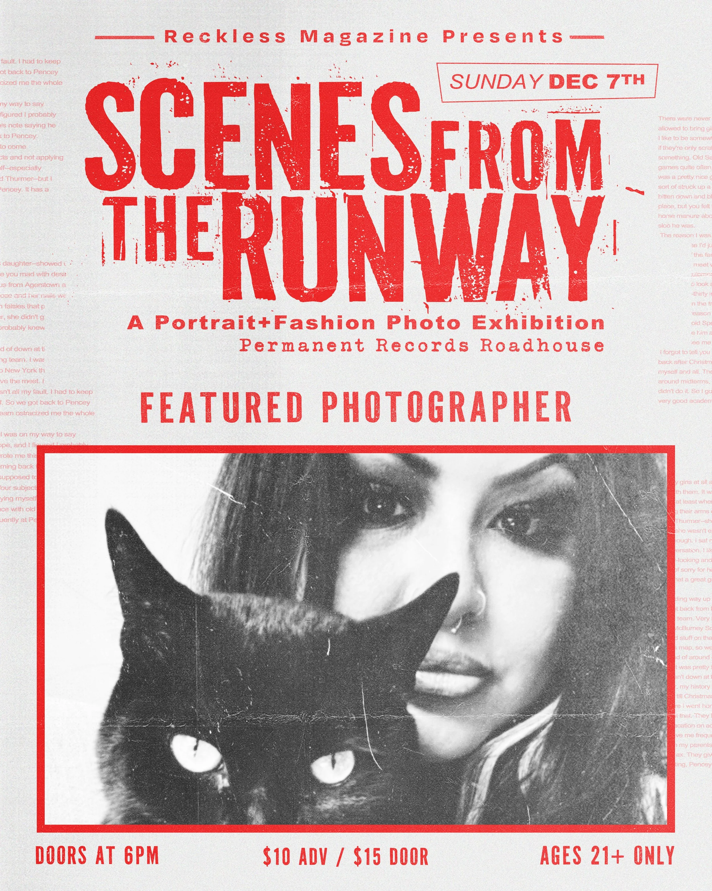 Scenes From the Runway: A Portrait + Fashion Photo Exhibition