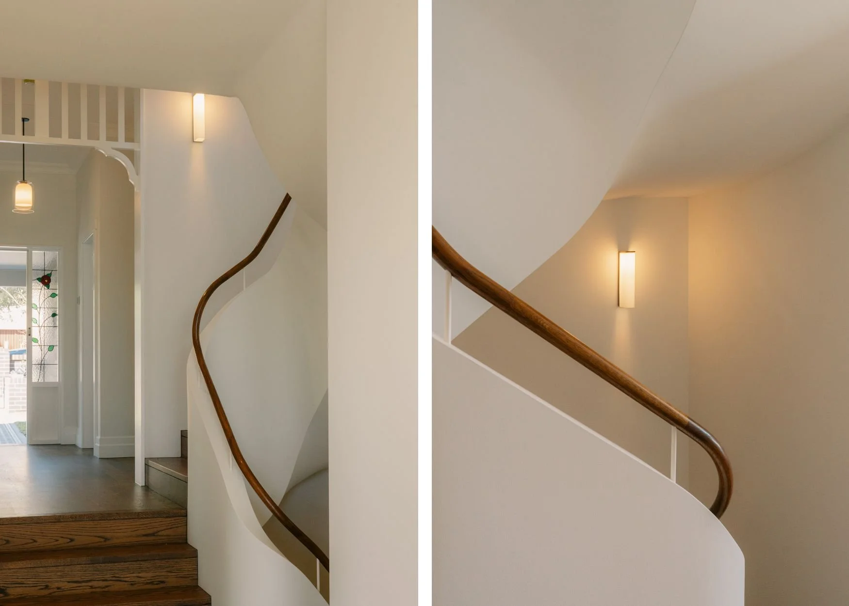 Contemporary staircase for heritage renovation in Bronte