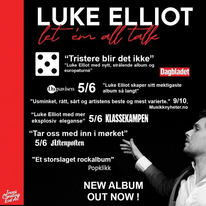 Konsert med Luke Elliot 