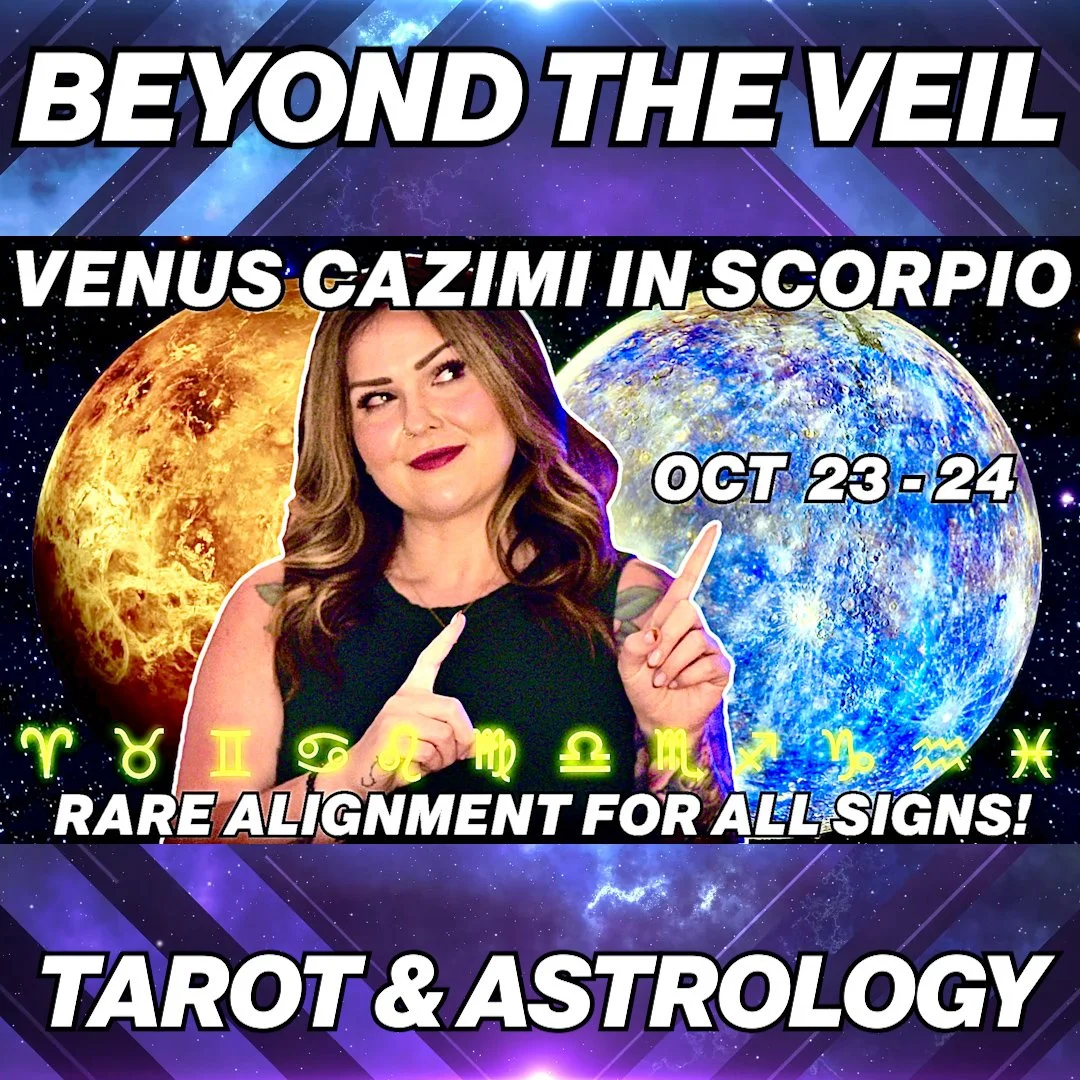 Venus Cazimi in Scorpio