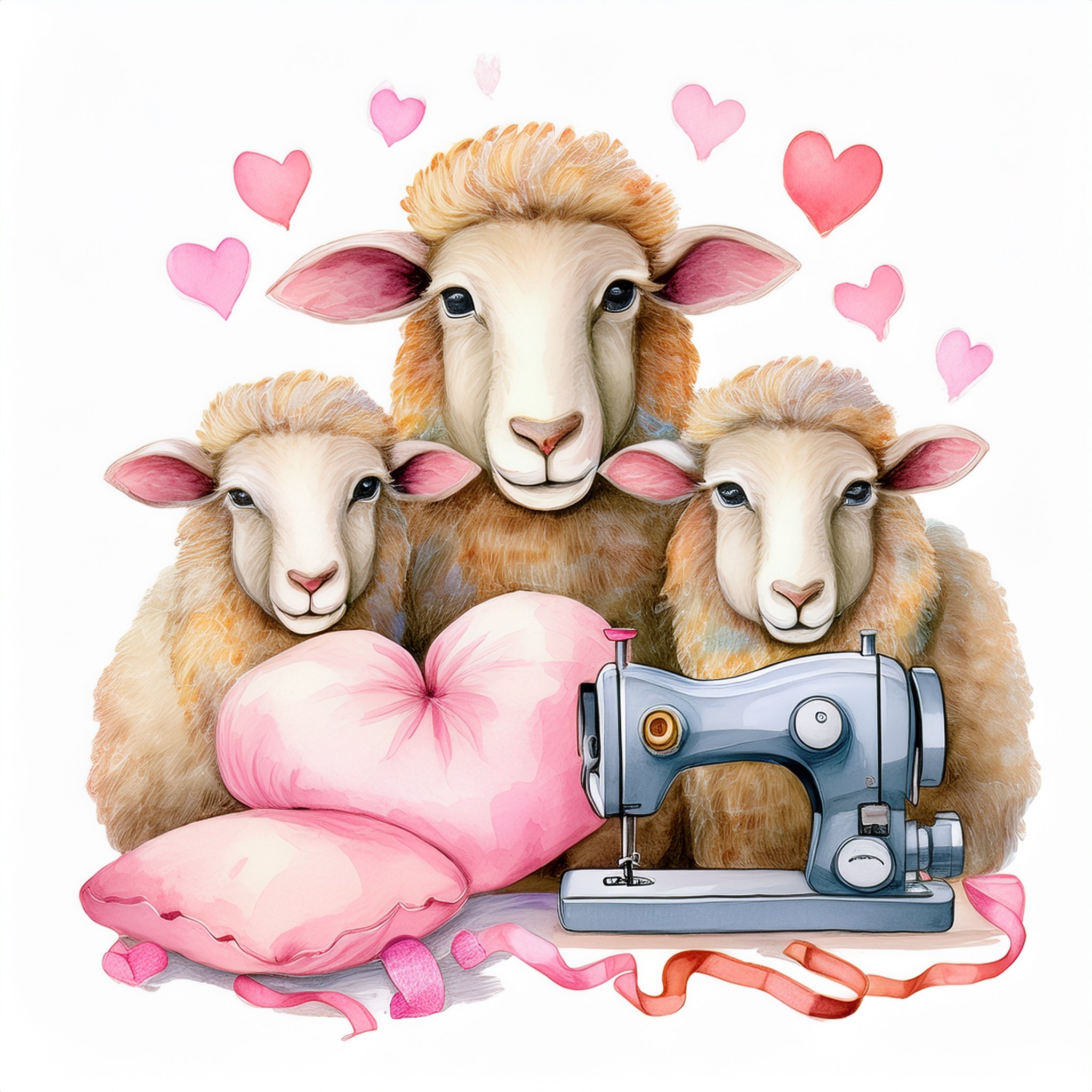 3 Sheep Community Arts: Charity Crafting Session, Preparing for the Annual Pink Ribbon Tea