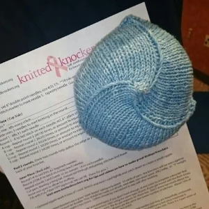 Knitted Knockers Three Sheep Knitted Knockers Three Sheep