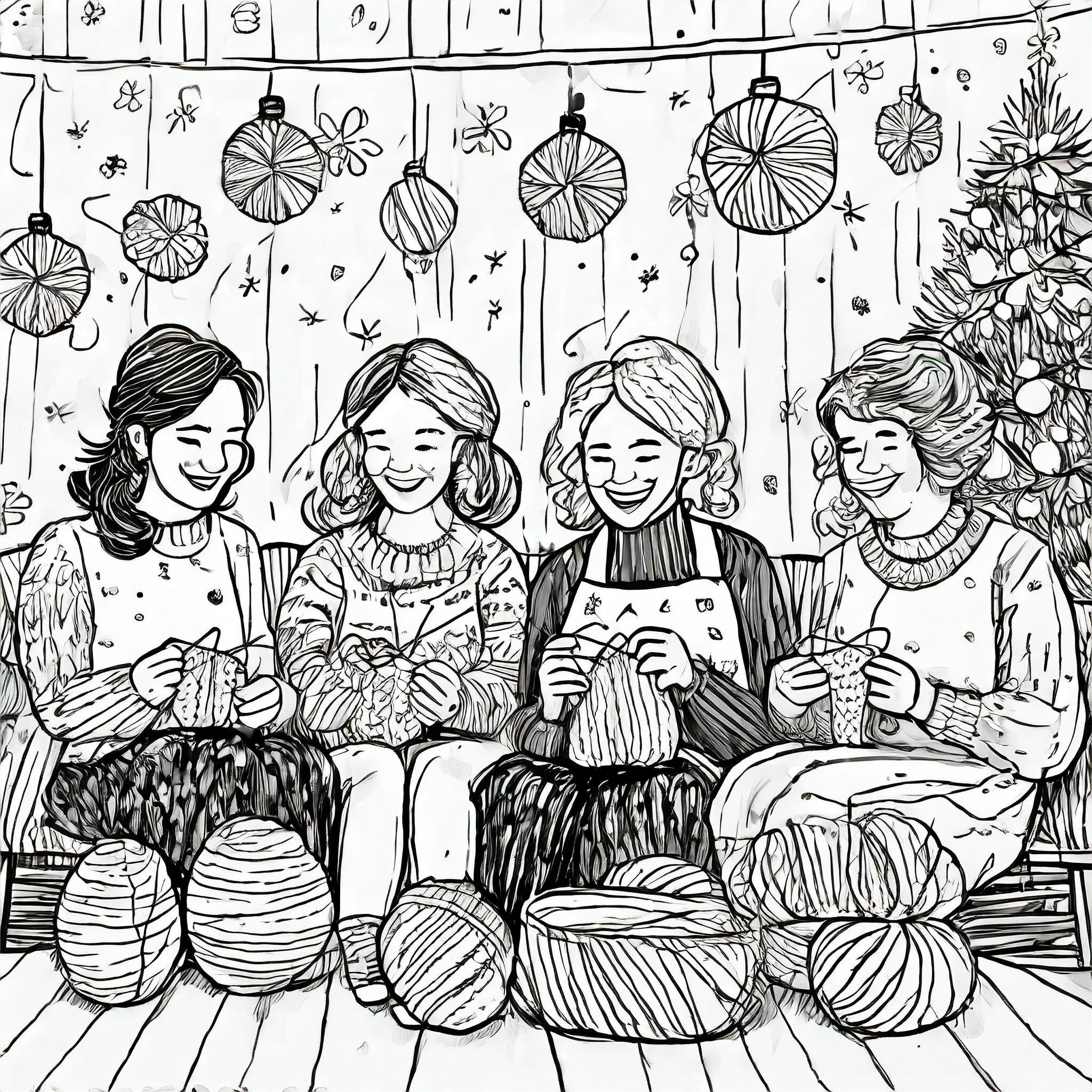 New Year, New Friends, A Knit & Crochet Gathering