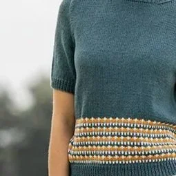 Divisadero Tee Knit-a-long, session 2