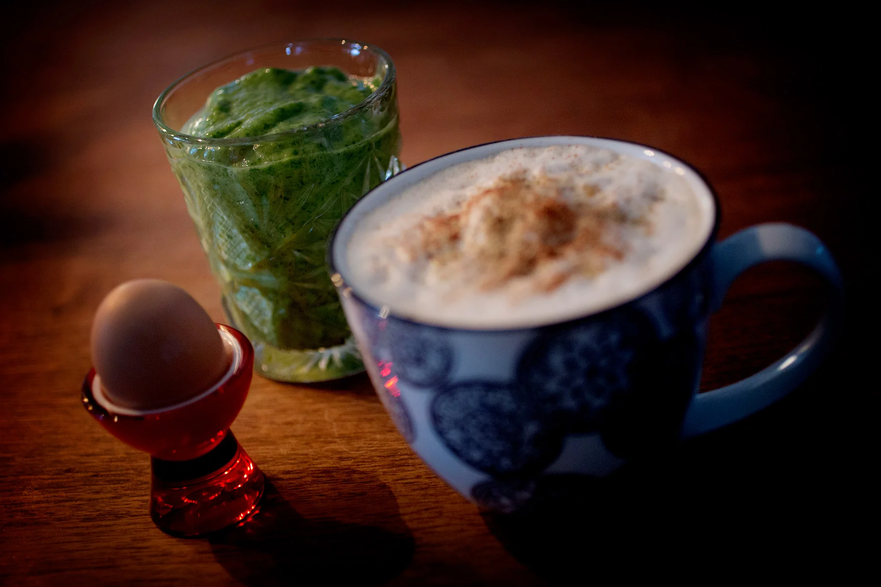 Gröna frukostsmoothien