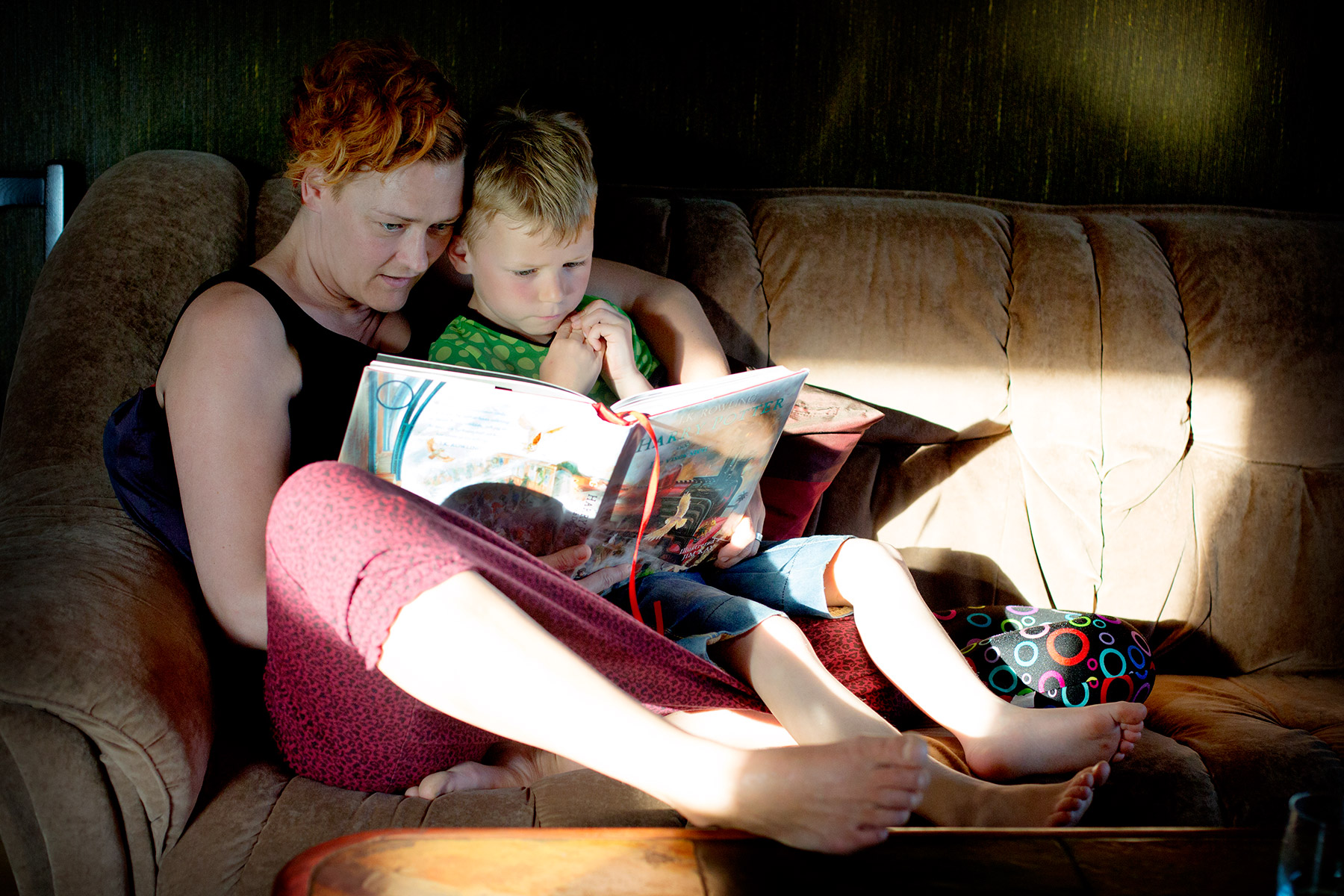 Sommar ute, Harry Potter inne.