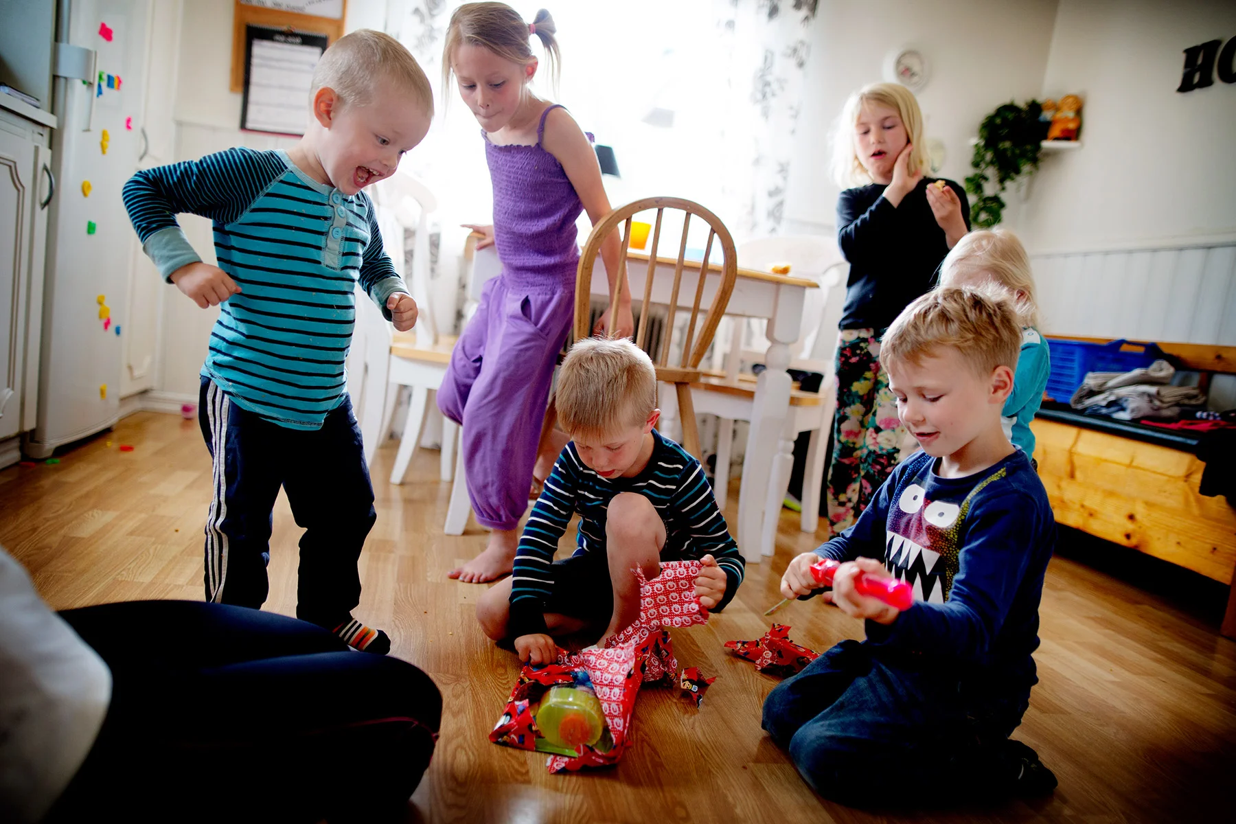 Elof, såpbubblorna och dammbadet