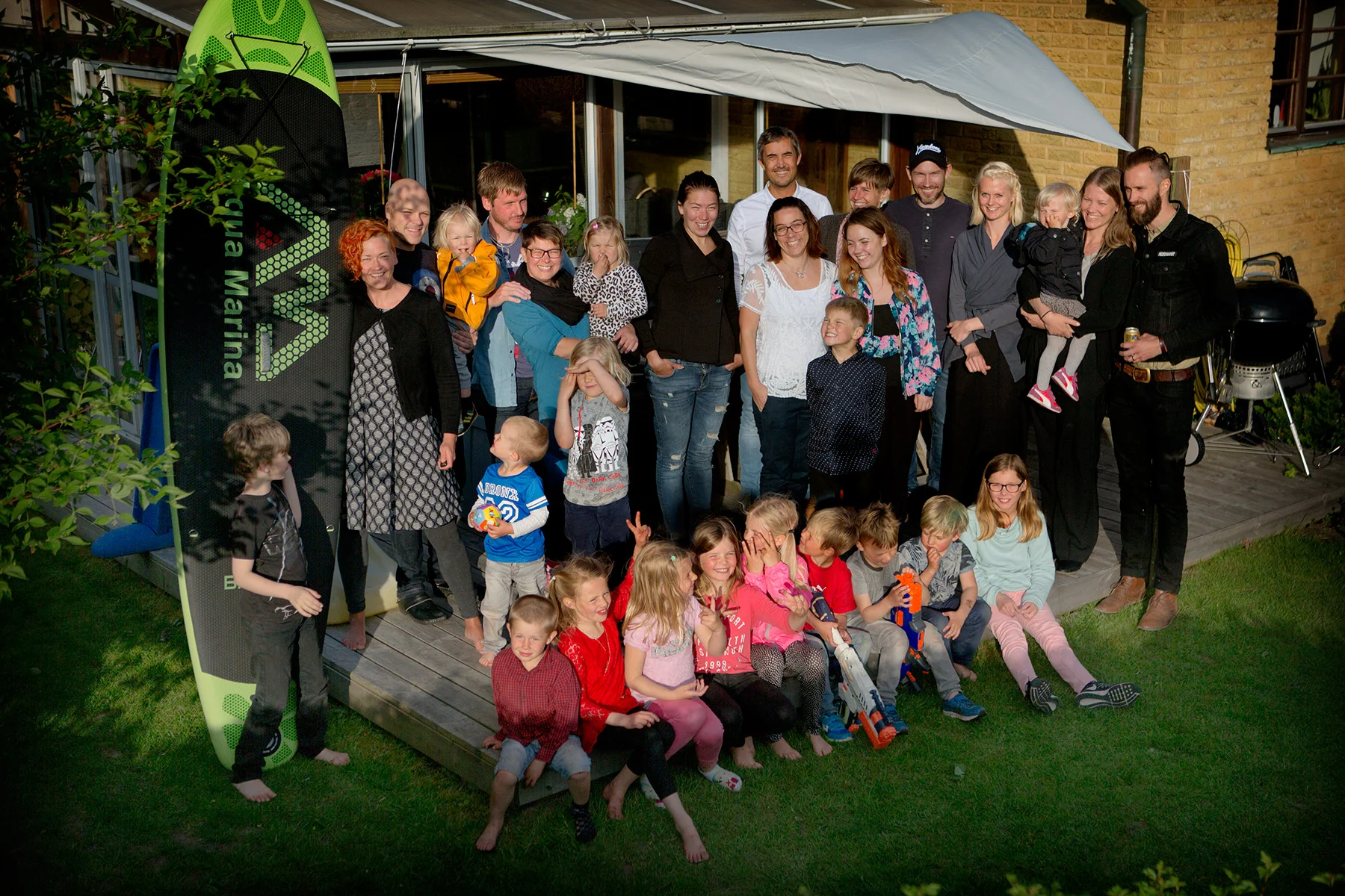 Fyrtioårsdag med plötslig grillfest!