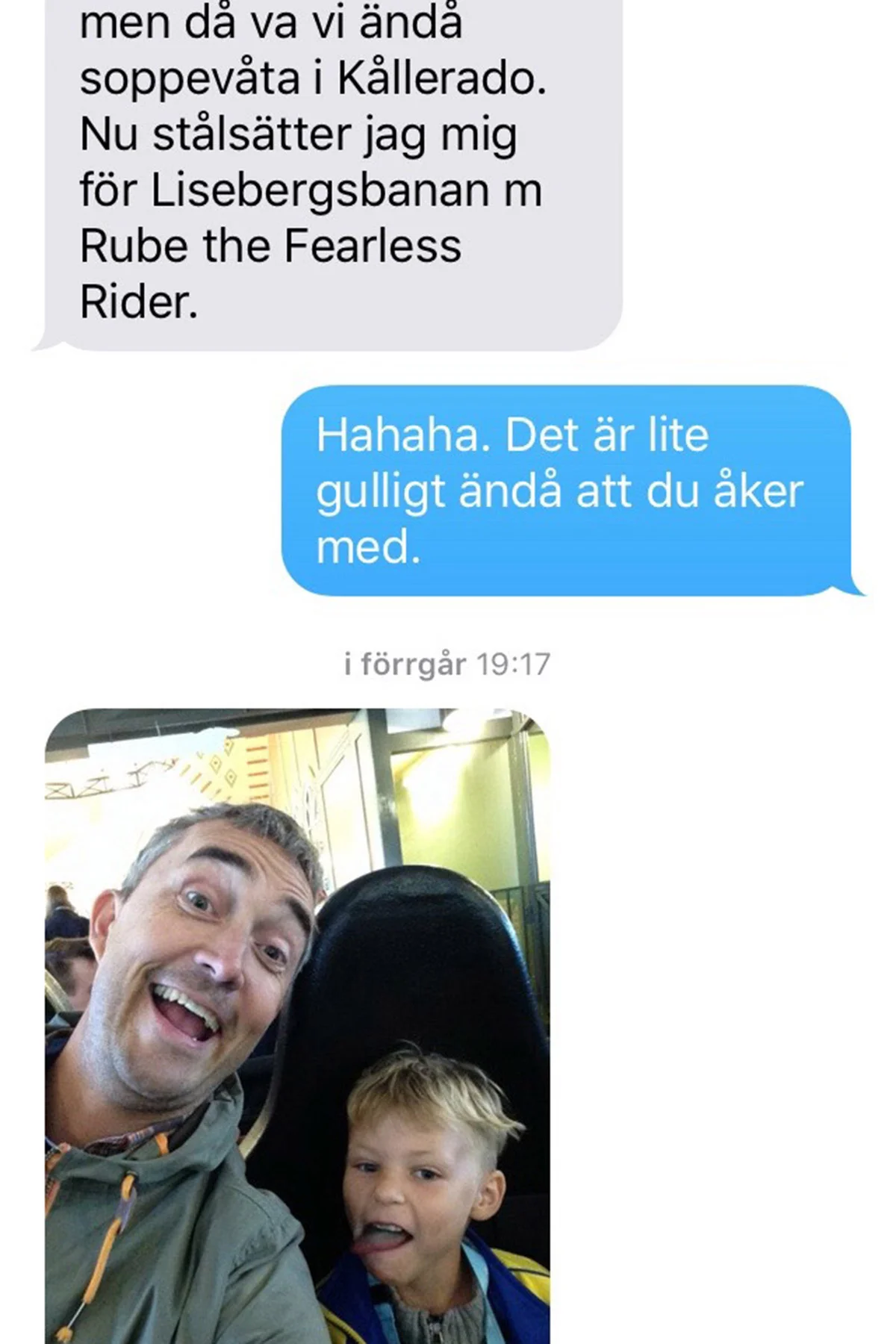 Liverapportering från Liseberg