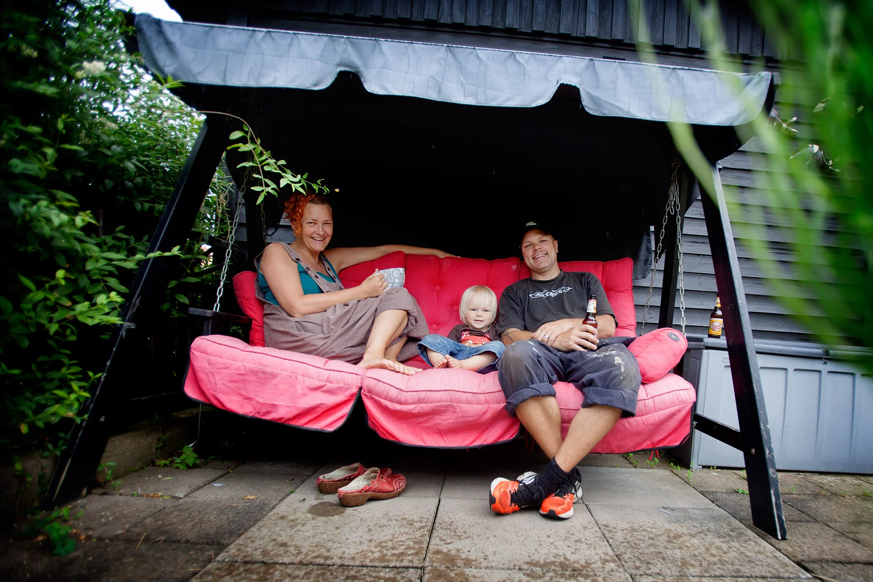 Hammock i regnet