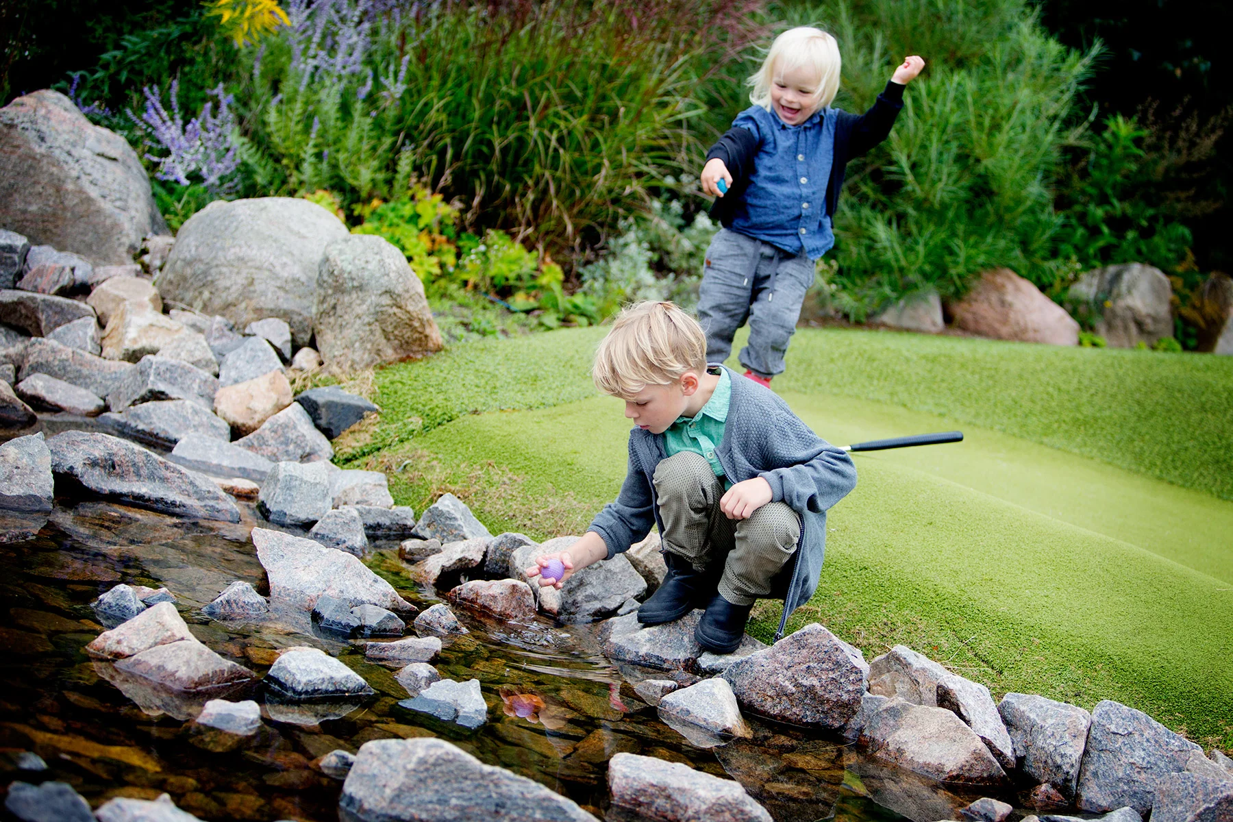 Äventyrsgolf i Haverdal