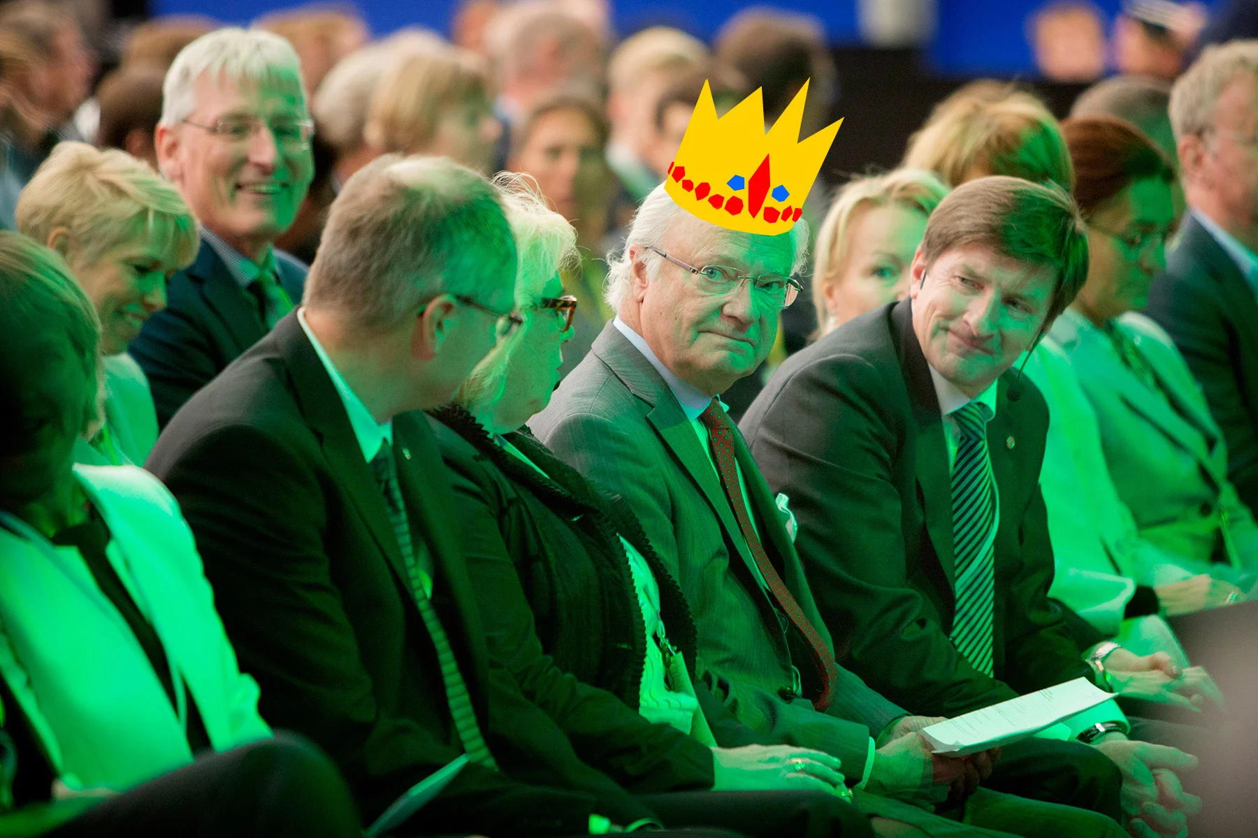 Ånglok och Värö bruk och en sur gammal kung
