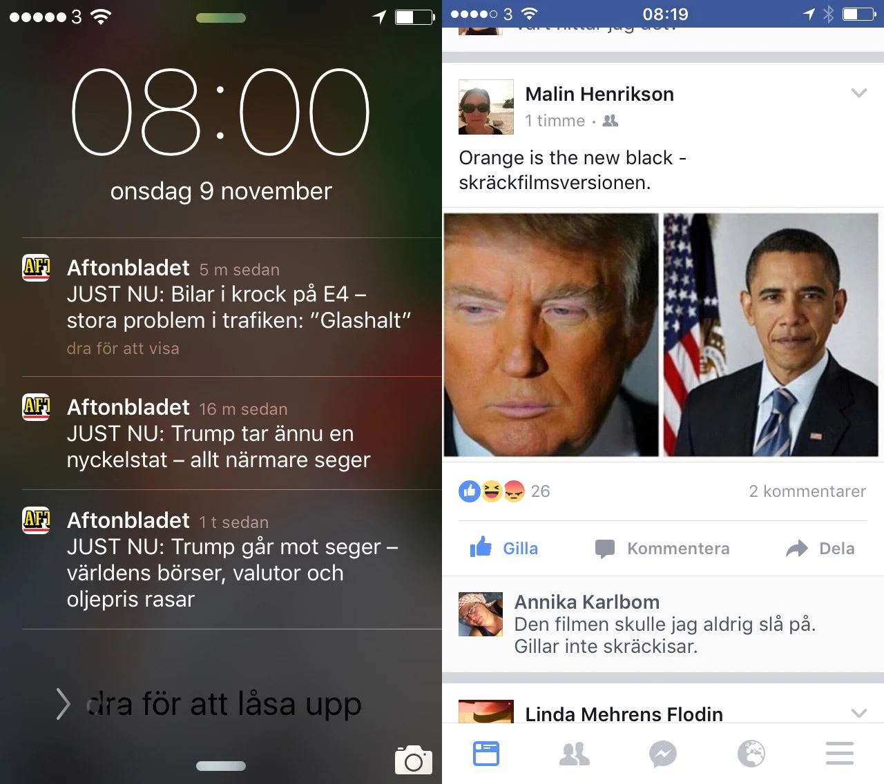 Godmorgon, eller jag vet inte.